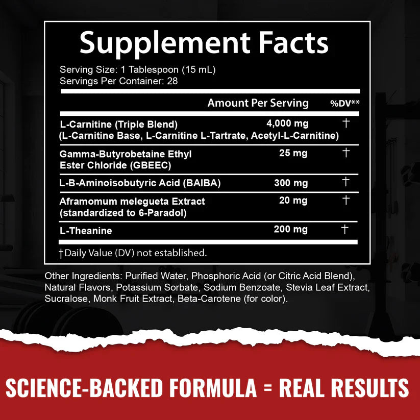 ILIORA 4000™ Liquid Carnitine Complex | Burn Fat 3X Faster