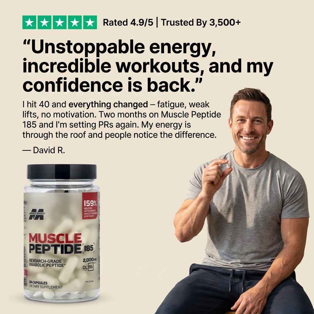 Muscle Peptide || Train Hard. Recover Harder. No Needle Required.