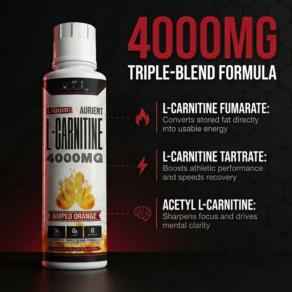 ILIORA 4000™ Liquid Carnitine Complex | Burn Fat 3X Faster