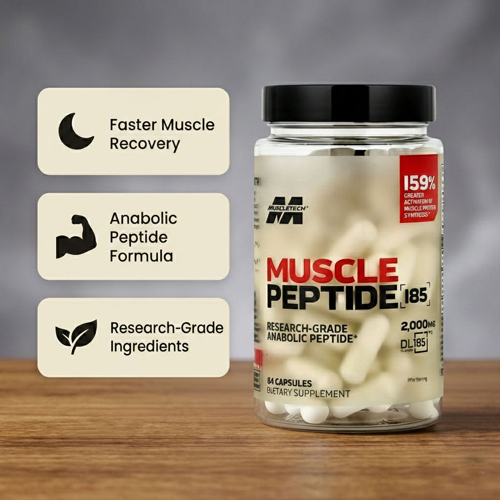 Muscle Peptide || Train Hard. Recover Harder. No Needle Required.